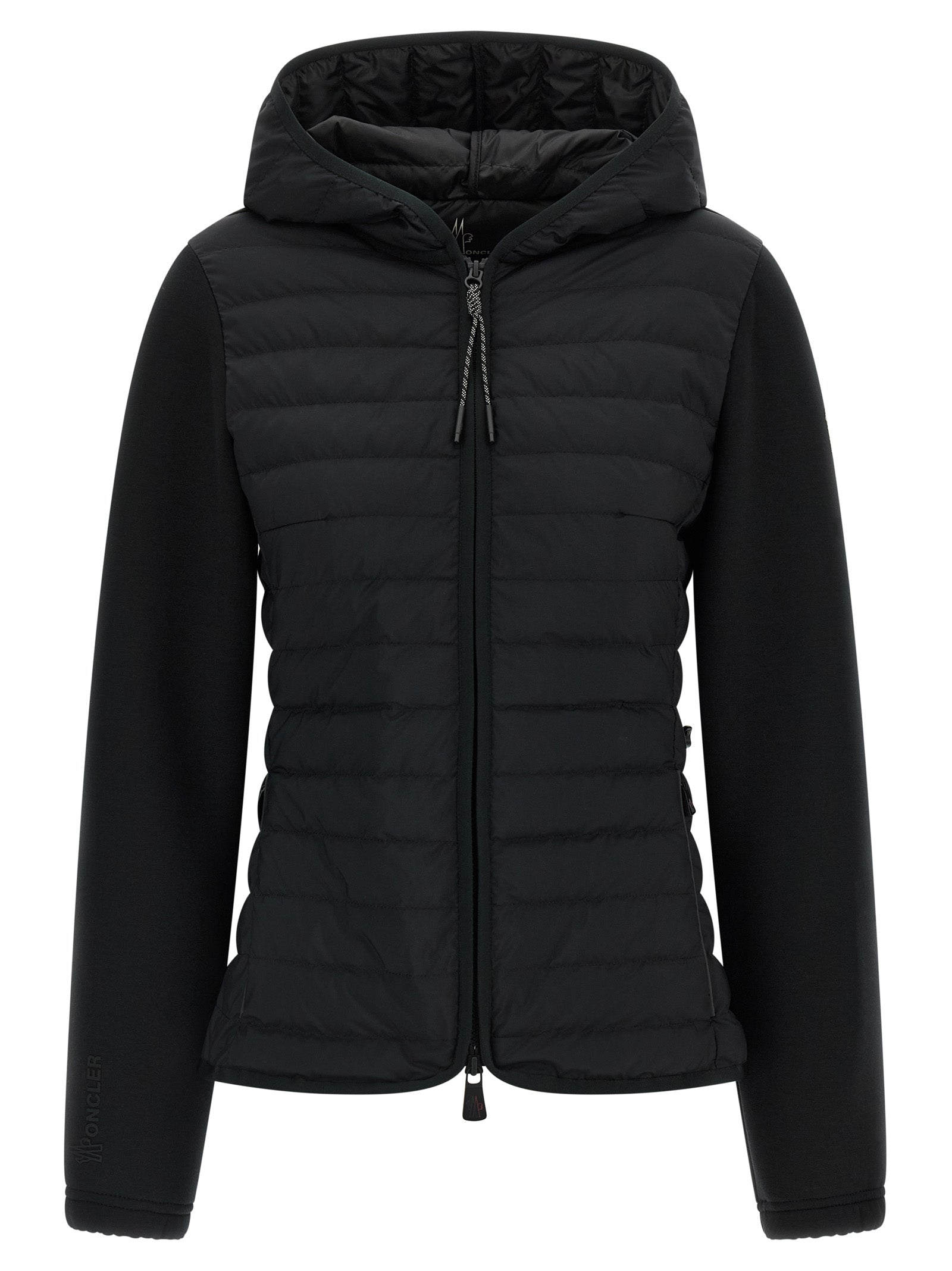 Moncler Grenoble Black Polyamide Full-Length Jacket Moncler Grenoble