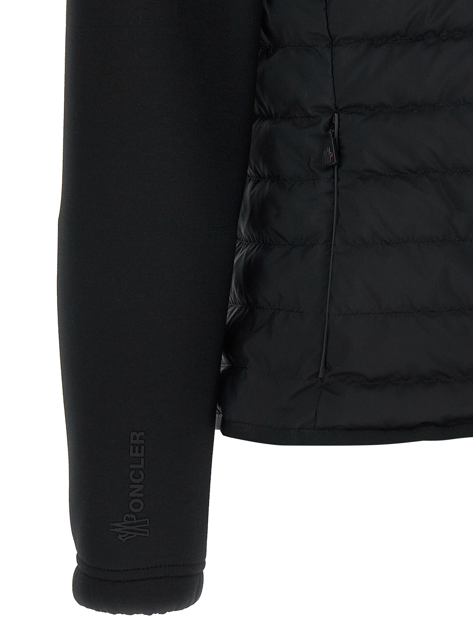 Moncler Grenoble Black Polyamide Full-Length Jacket Moncler Grenoble