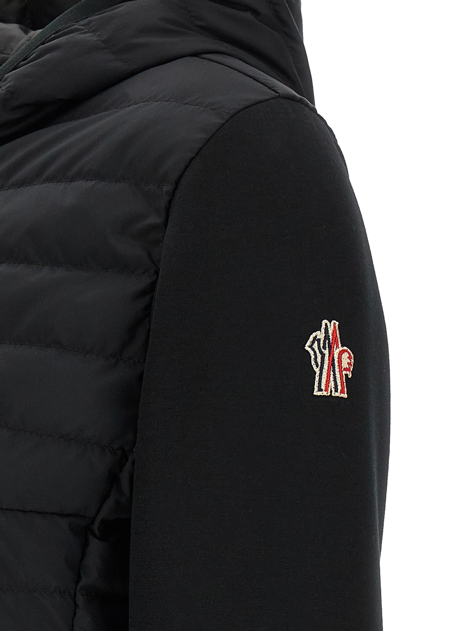 Moncler Grenoble Black Polyamide Full-Length Jacket Moncler Grenoble