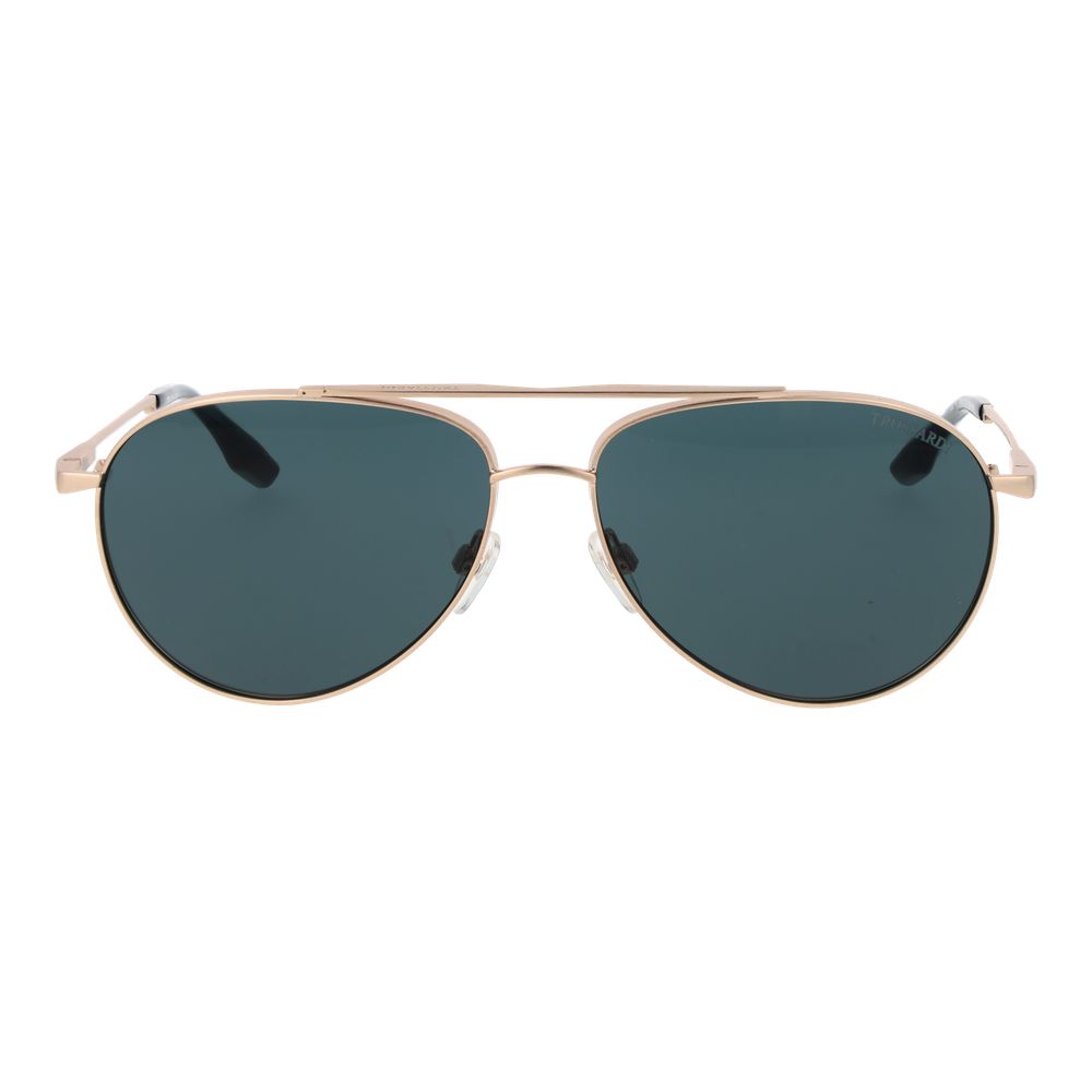 Trussardi Gold Stainless Steel Sunglasses Trussardi