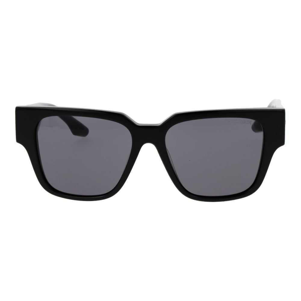 Trussardi Black Acetate Sunglasses Trussardi