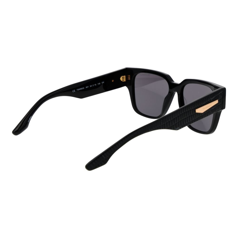 Trussardi Black Acetate Sunglasses Trussardi