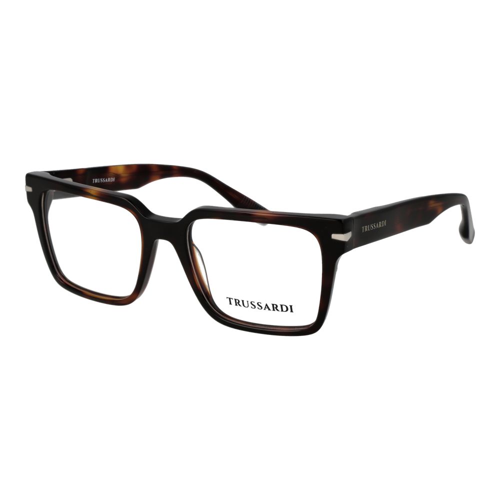 Trussardi Brown Acetate Glasses (Frames) Trussardi