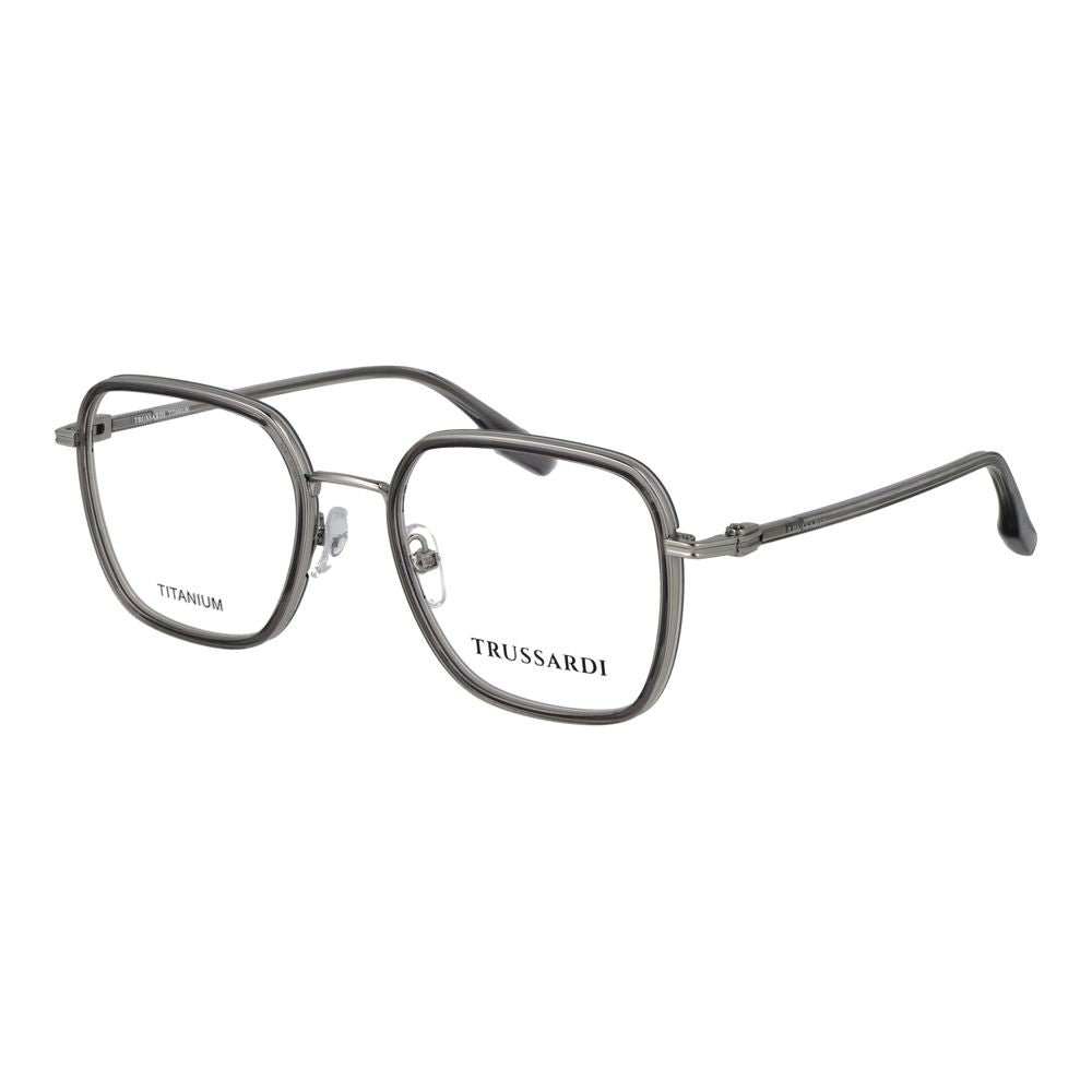 Trussardi Gray Titanium Glasses (Frames) Trussardi