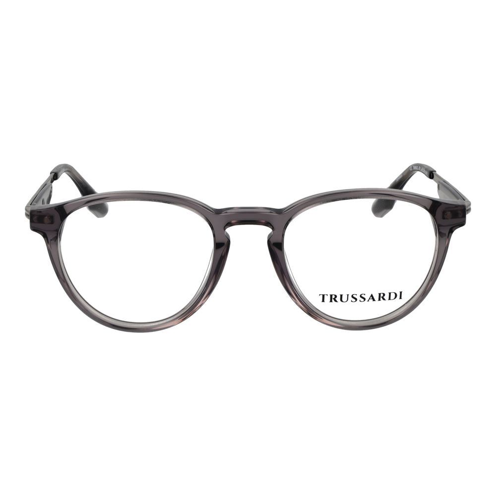 Trussardi Gray Acetate Glasses (Frames) Trussardi