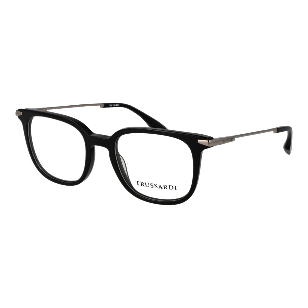 Trussardi Black Acetate Glasses (Frames) Trussardi