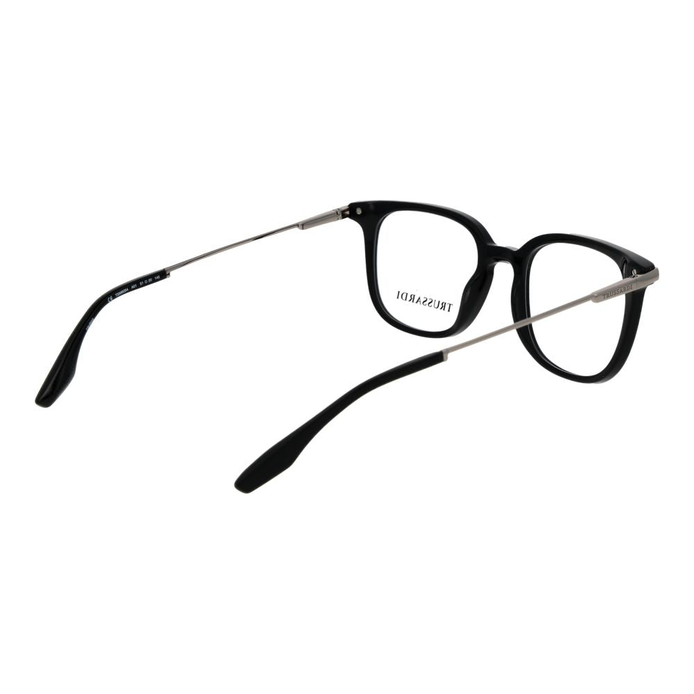 Trussardi Black Acetate Glasses (Frames) Trussardi
