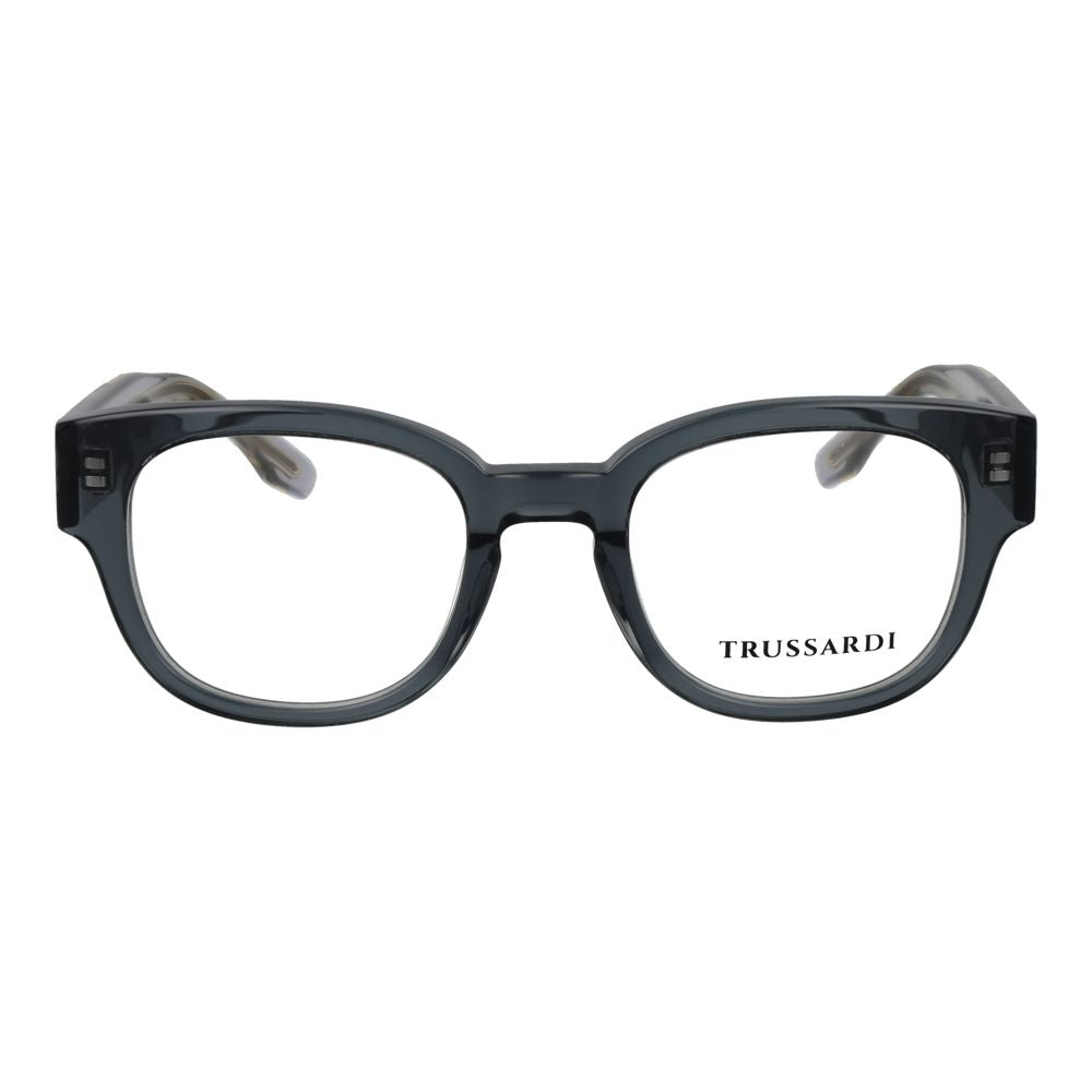 Trussardi Gray Acetate Glasses (Frames) Trussardi