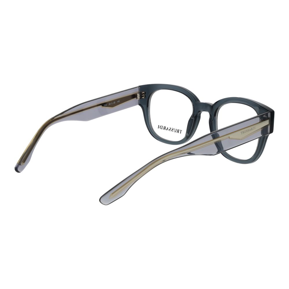 Trussardi Gray Acetate Glasses (Frames) Trussardi