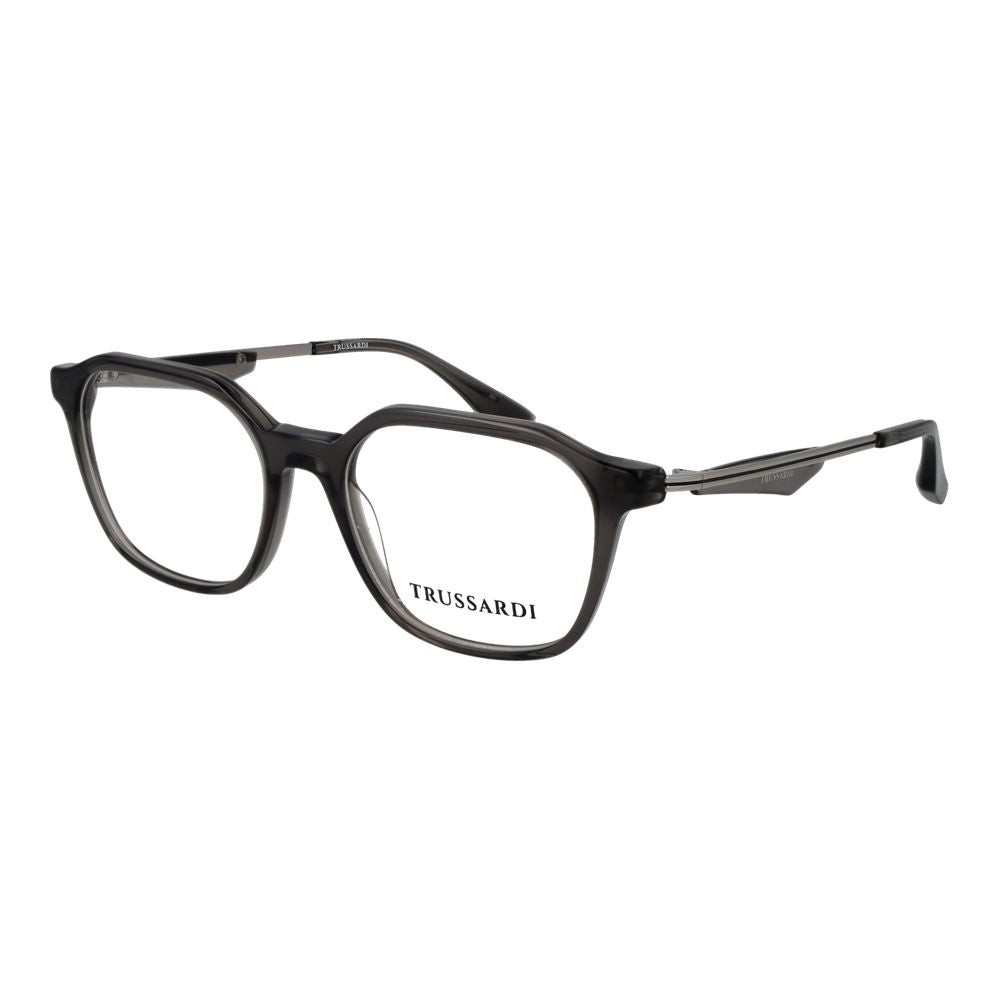 Trussardi Gray Acetate Glasses (Frames) Trussardi