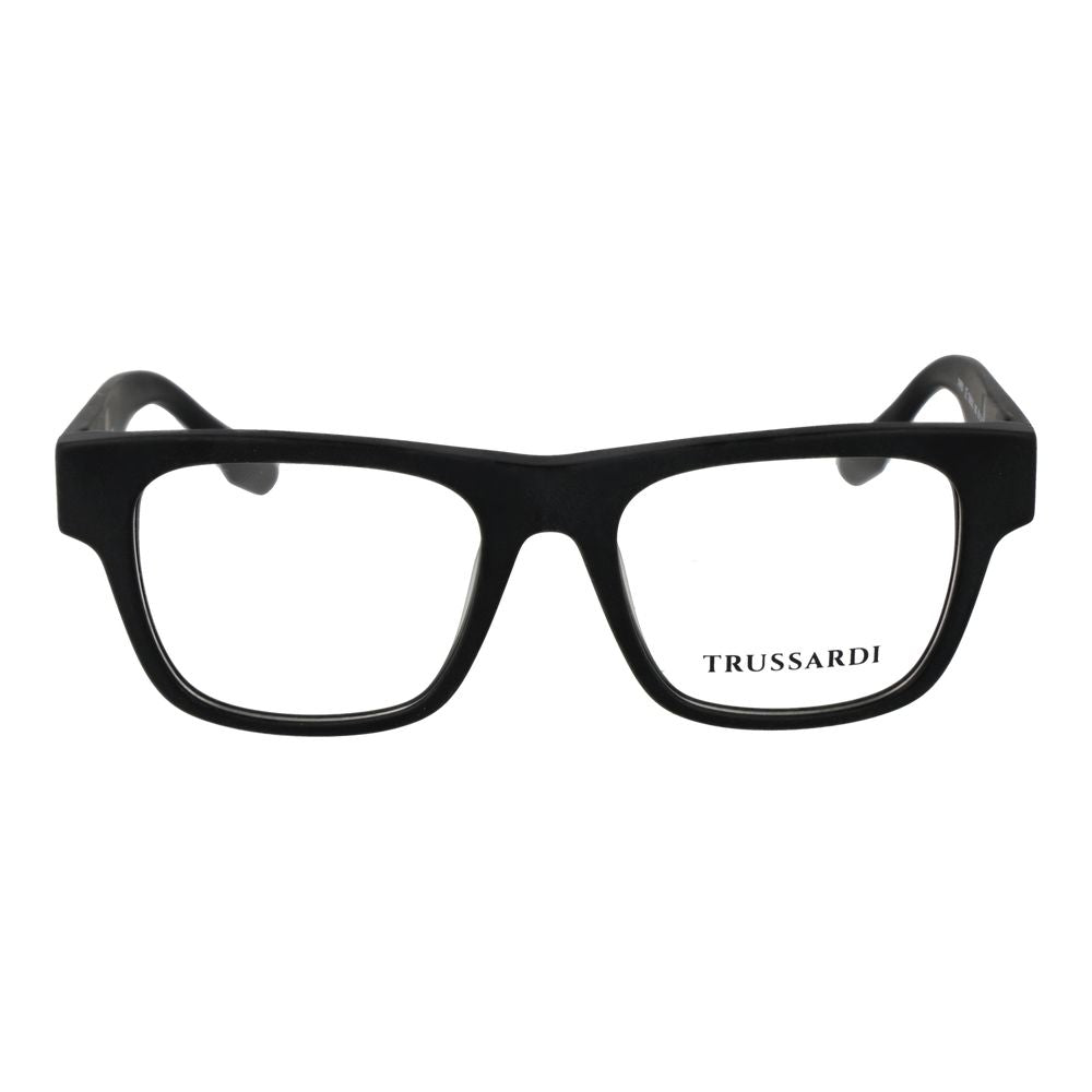 Trussardi Black Acetate Glasses (Frames) Trussardi