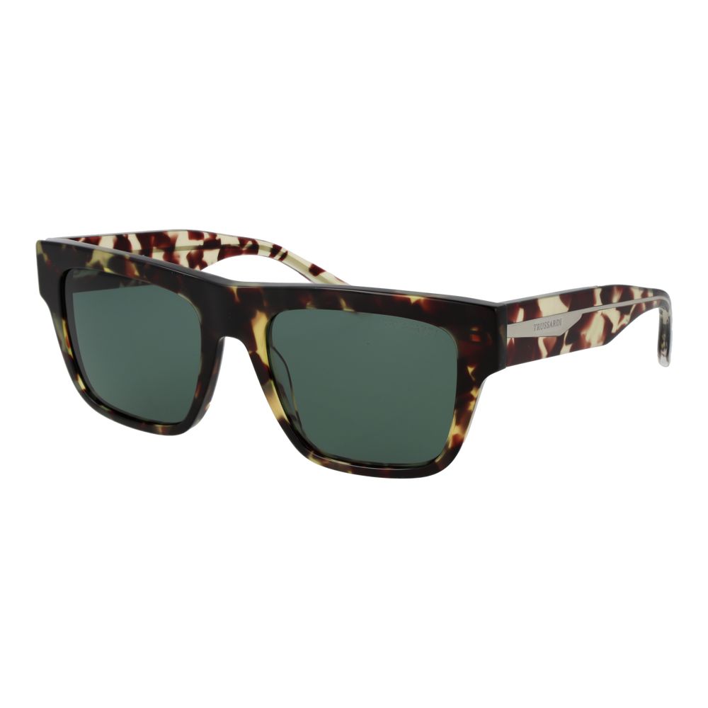 Trussardi Brown Acetate Sunglasses Trussardi