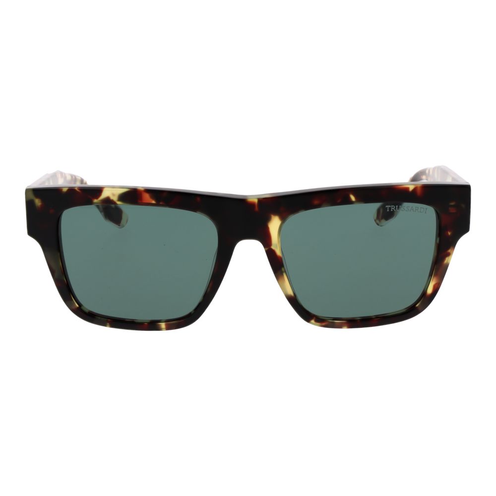 Trussardi Brown Acetate Sunglasses Trussardi