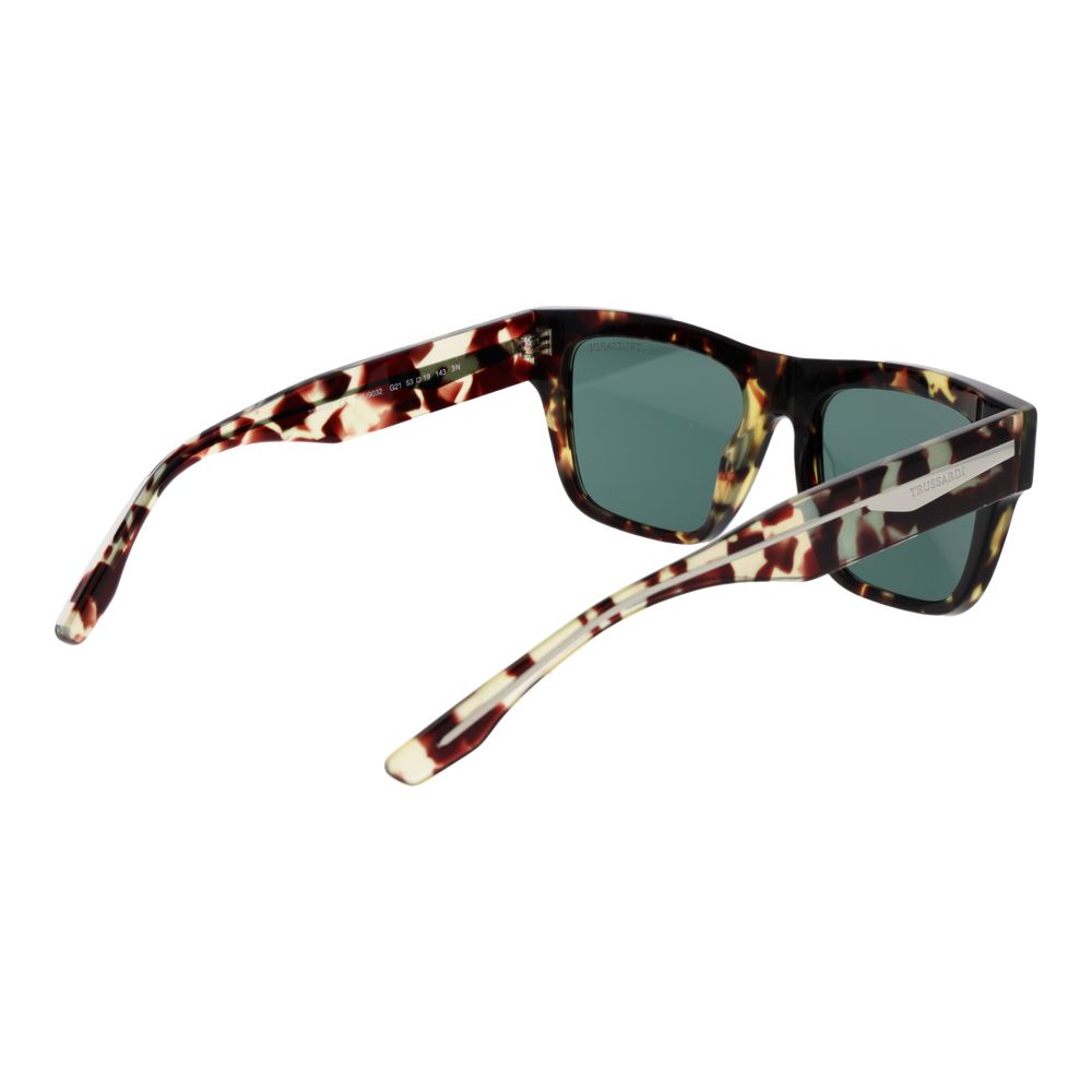 Trussardi Brown Acetate Sunglasses Trussardi