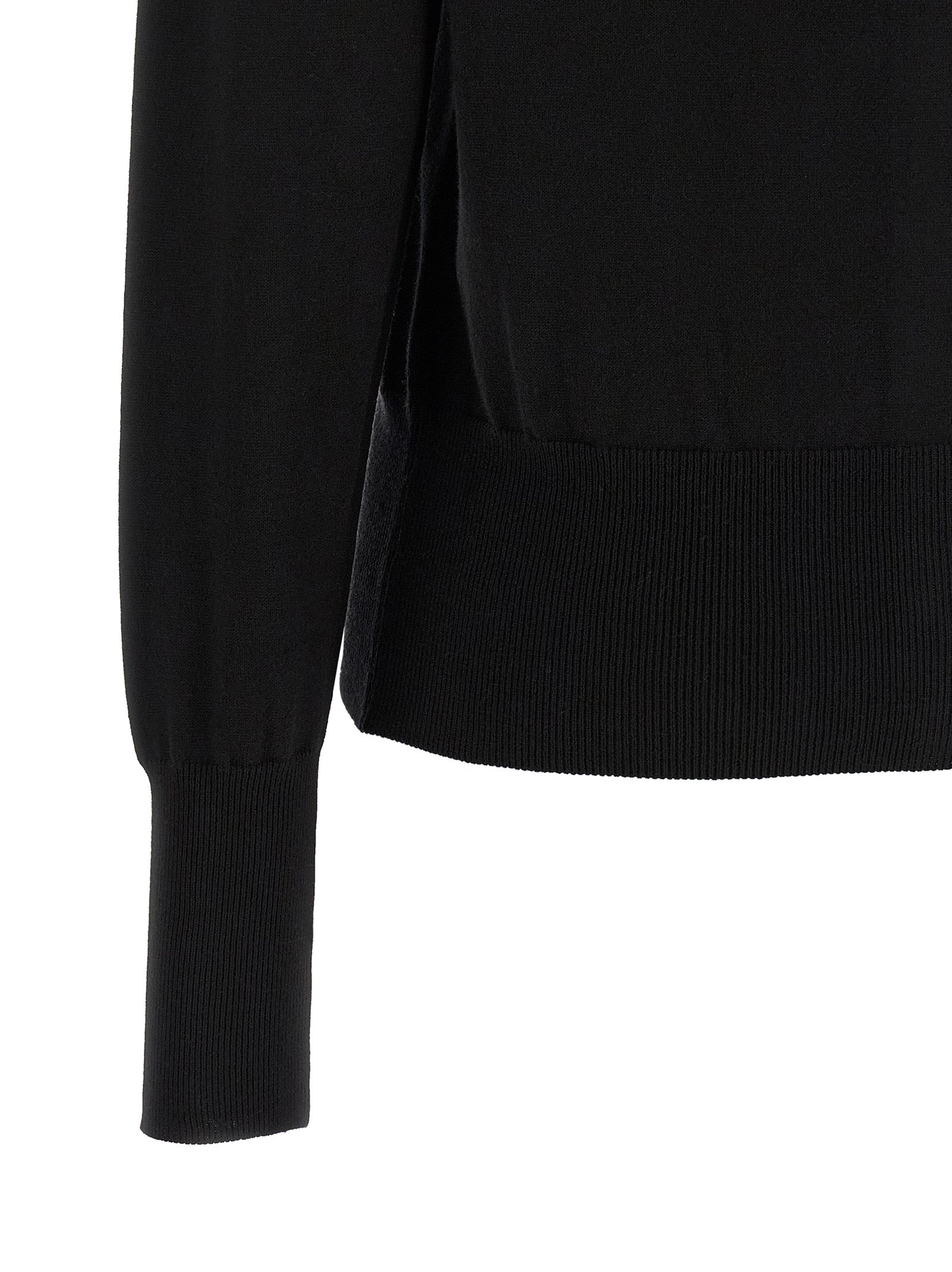 Vivienne Westwood Black Cotton Cardigan Vivienne Westwood
