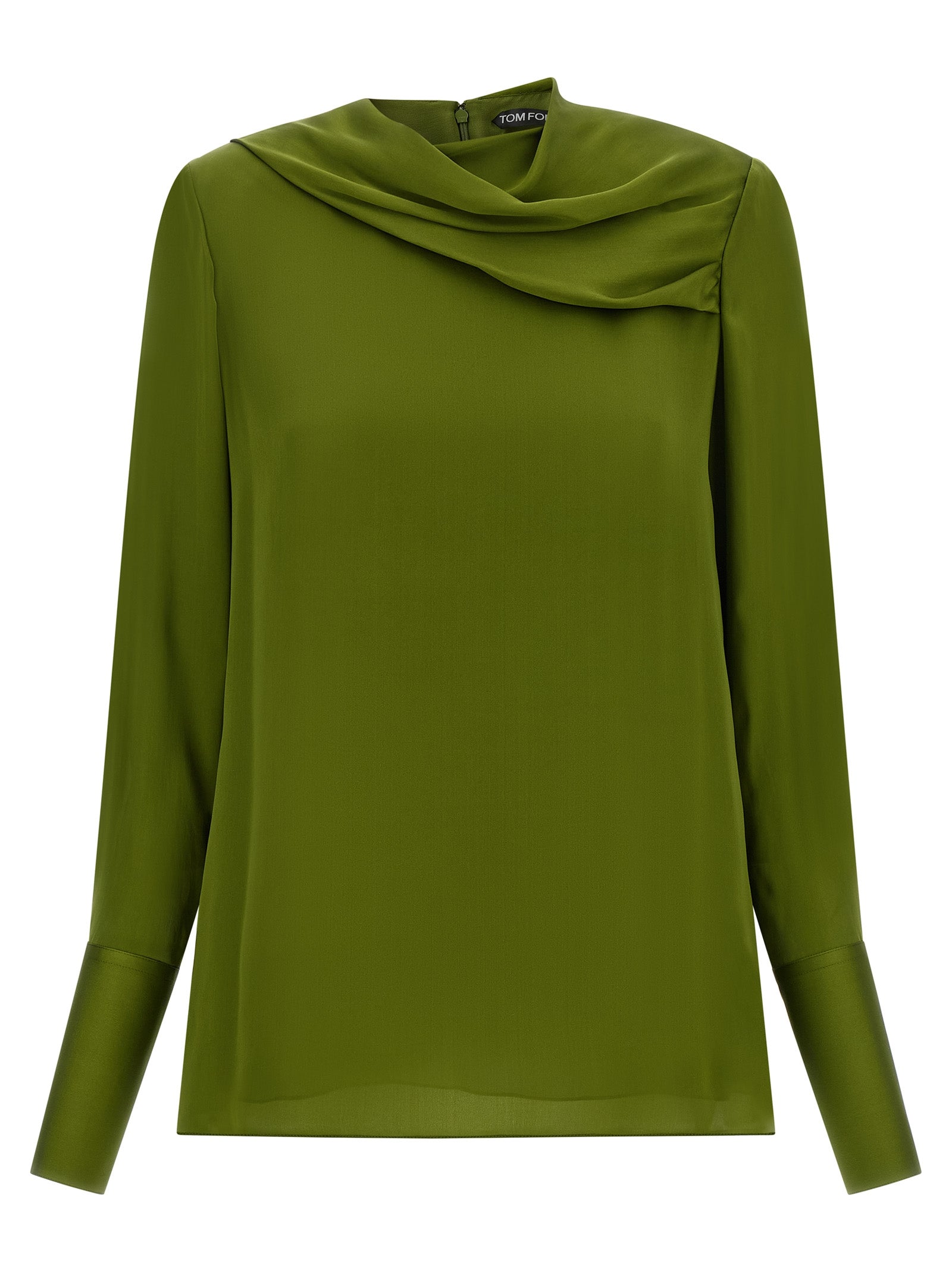 Tom Ford Bicolor Silk Blouse Tom Ford