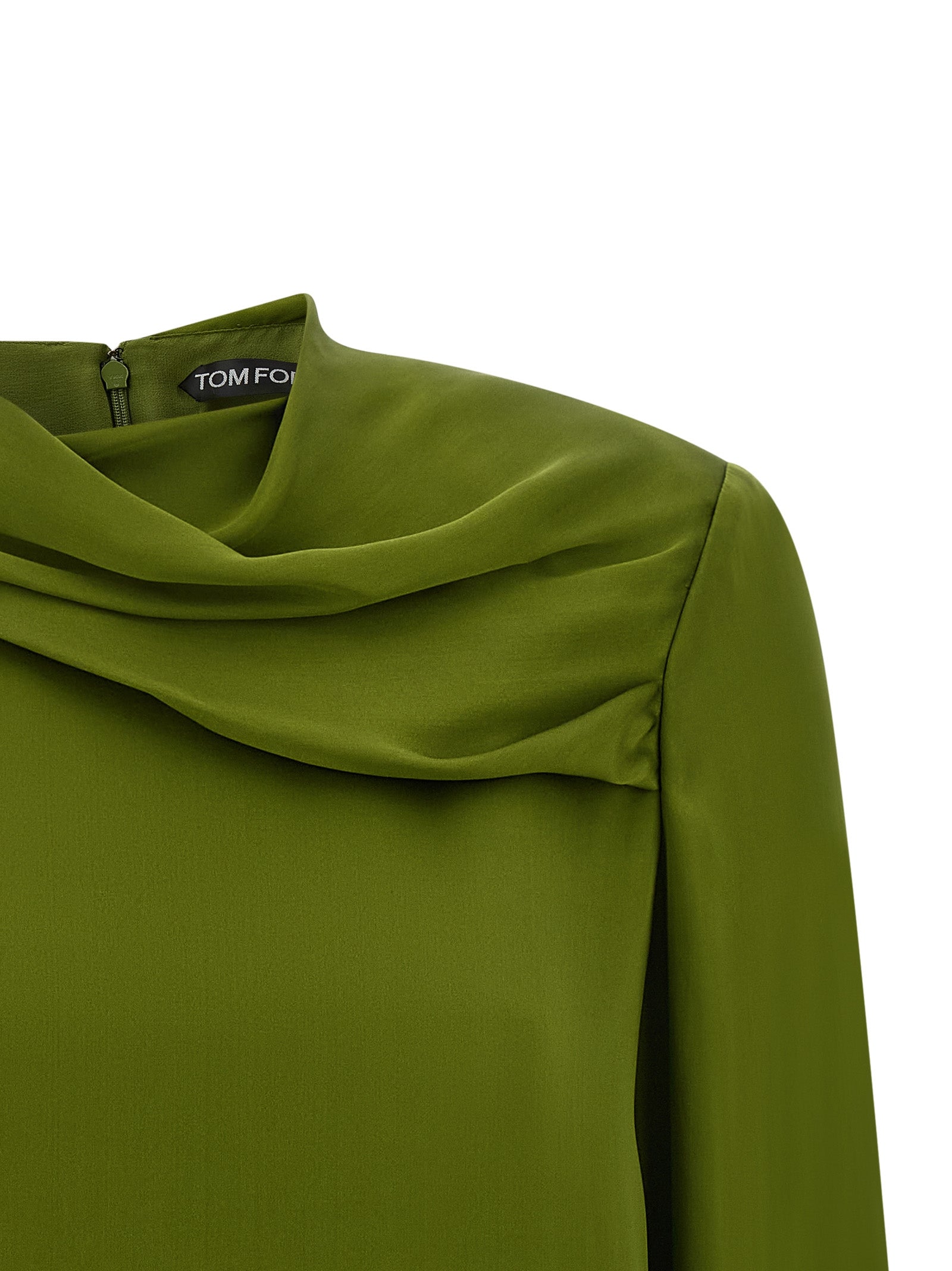 Tom Ford Bicolor Silk Blouse Tom Ford