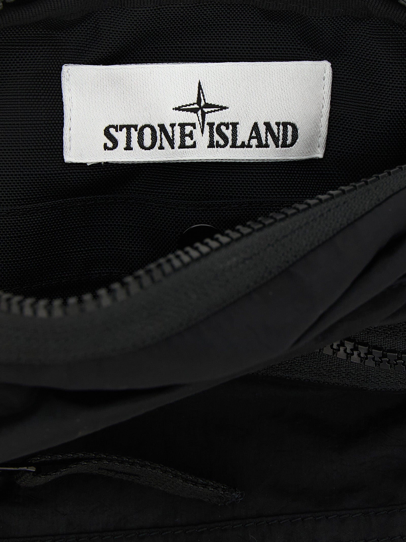 Stone Island Black Polyamide Crossbody Bag Stone Island
