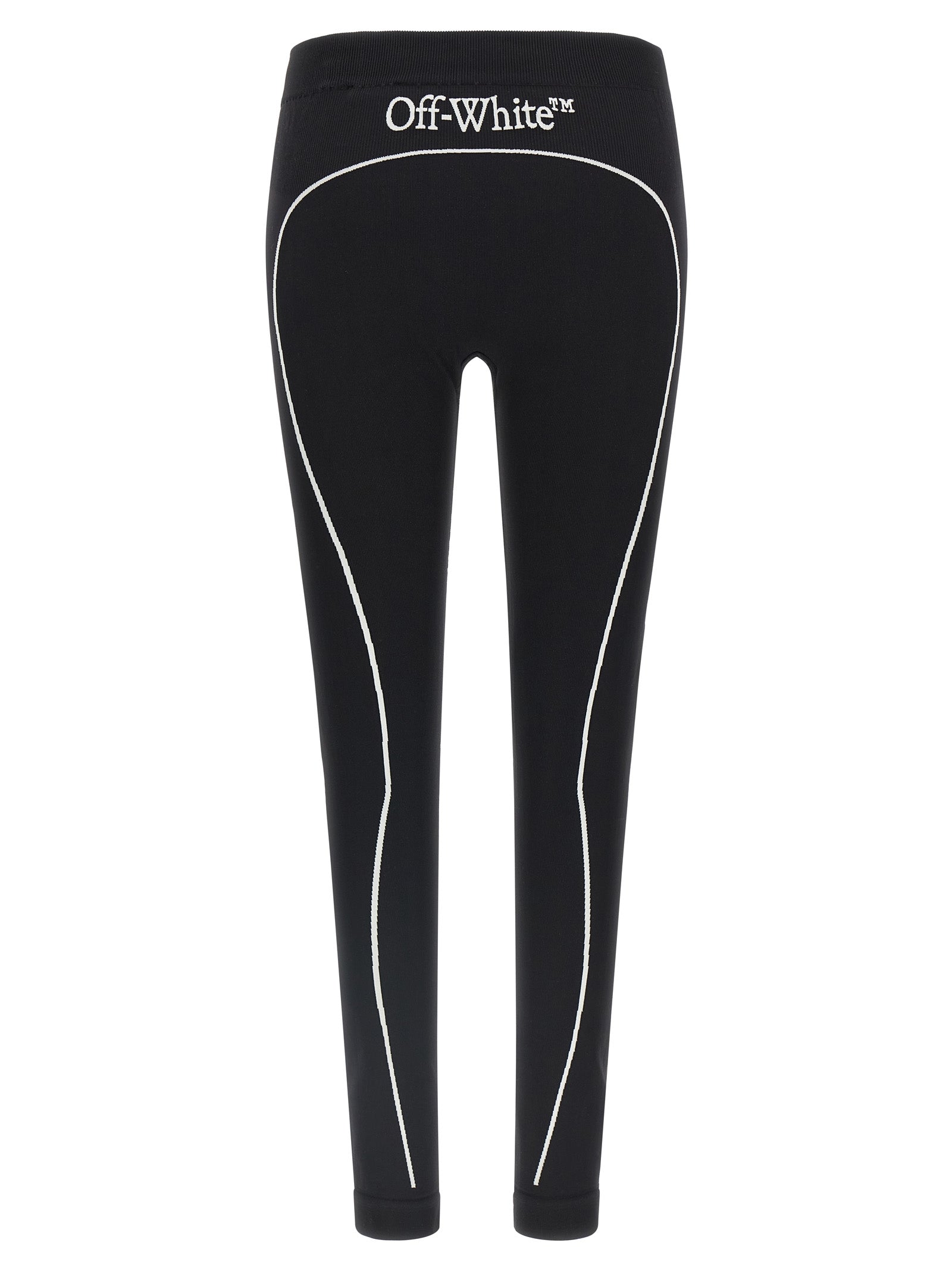 Off-White Black Polyamide Leggings Off-White
