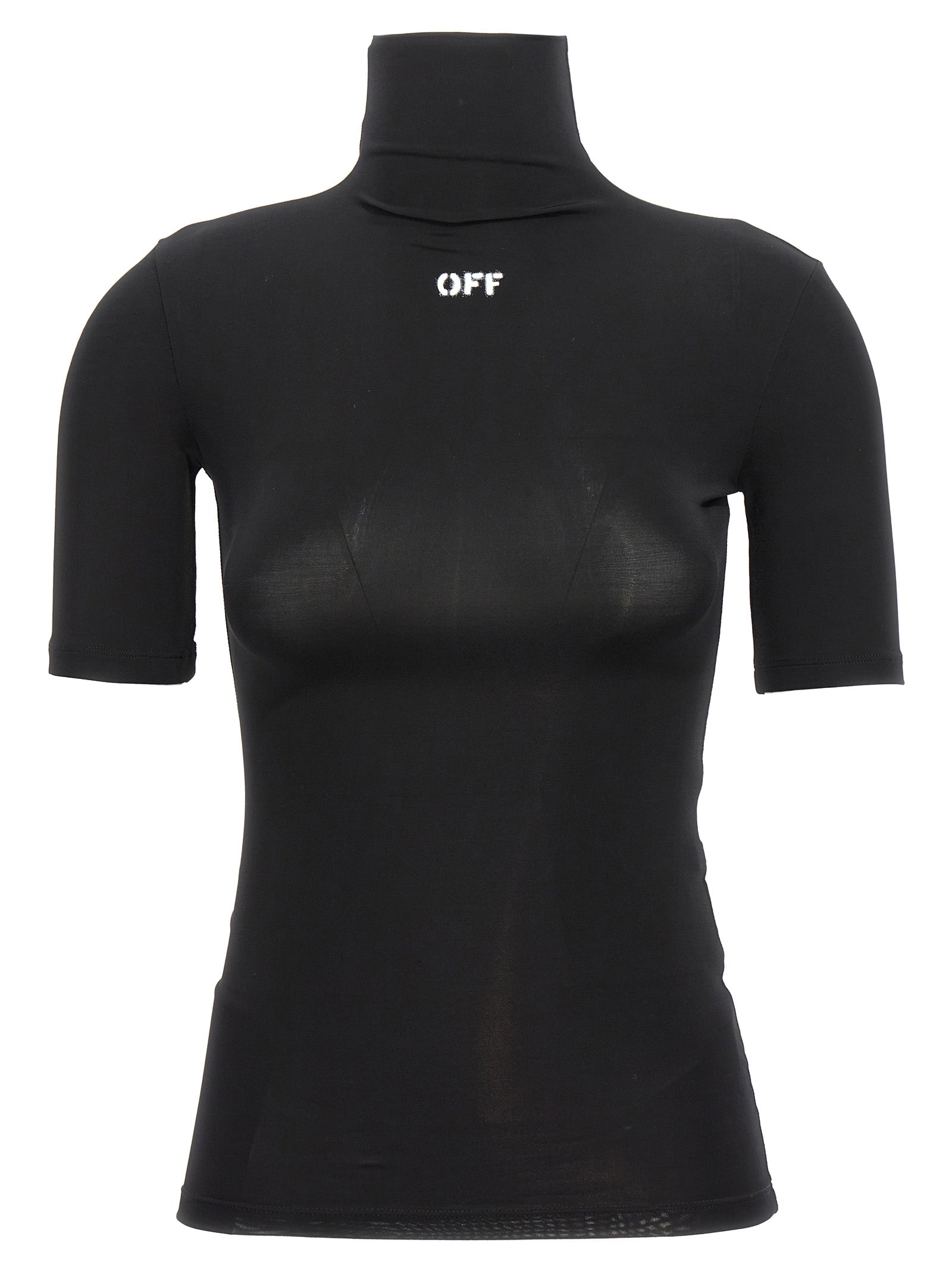 Off-White Black Acetate T-Shirt Off-White