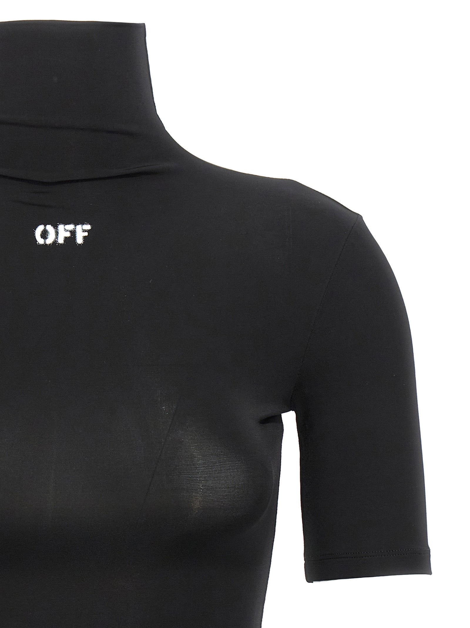 Off-White Black Acetate T-Shirt Off-White