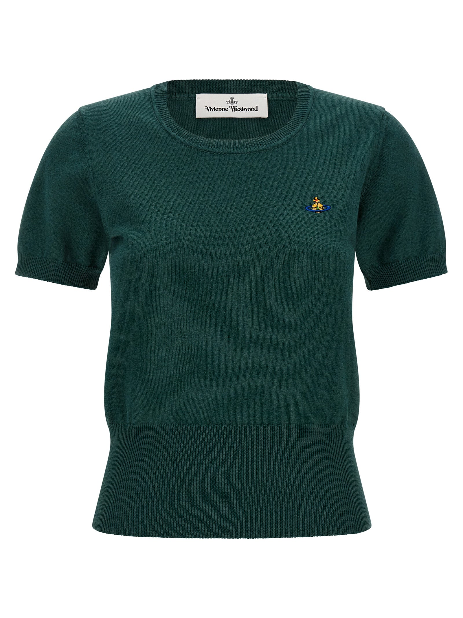 Vivienne Westwood Bicolor Cotton Shortsleeve Shirt Vivienne Westwood