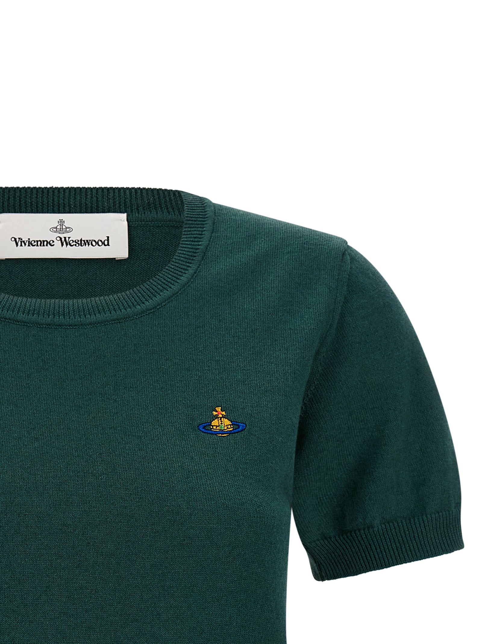 Vivienne Westwood Bicolor Cotton Shortsleeve Shirt Vivienne Westwood
