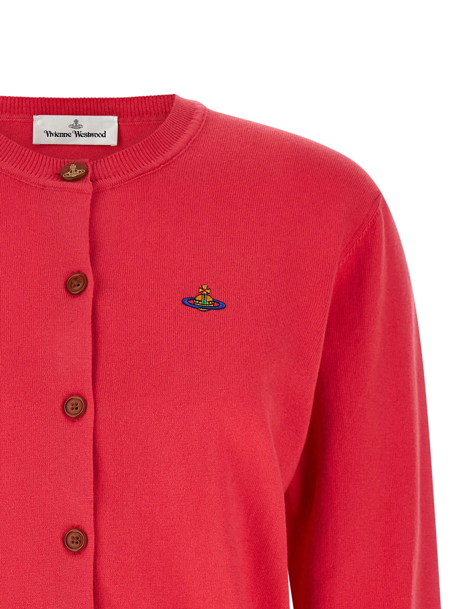 Vivienne Westwood Multicolor Cotton Cardigan Vivienne Westwood