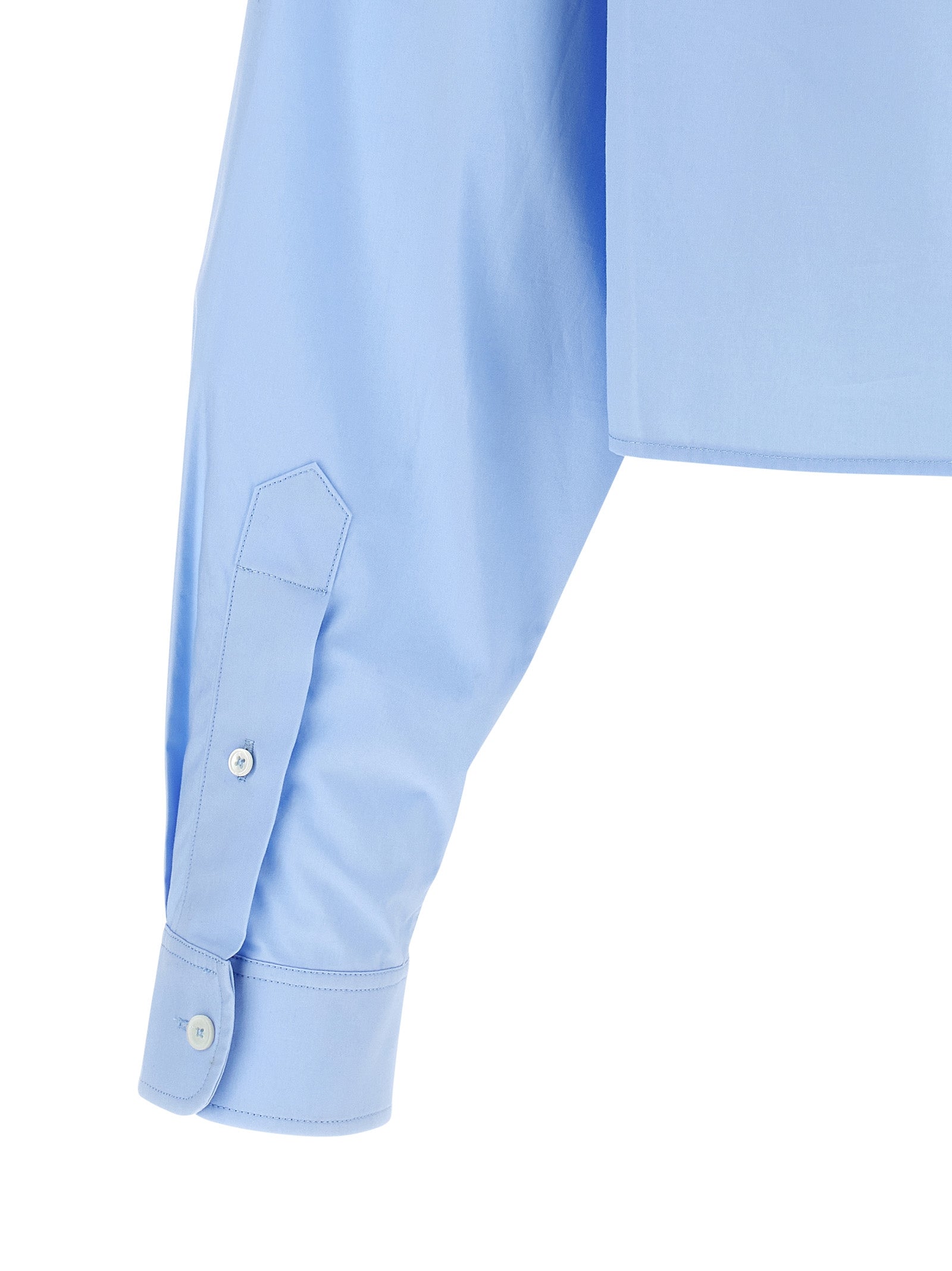Alexander Wang Blue Cotton Blouse Alexander Wang