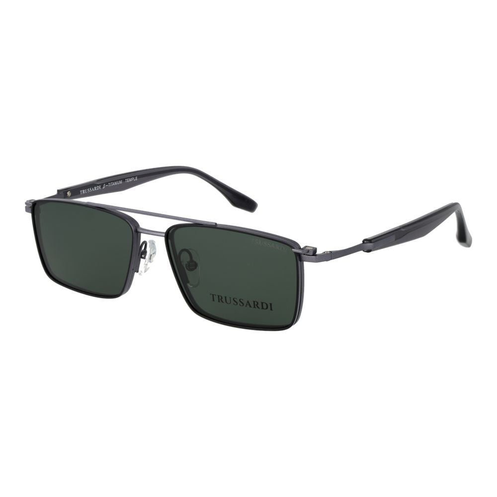 Trussardi Gray Titanium Glasses (Frames) Trussardi