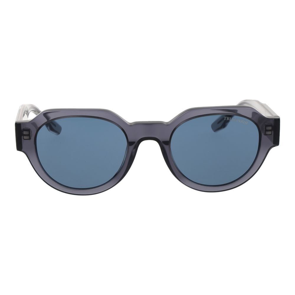 Trussardi Gray Acetate Sunglasses Trussardi