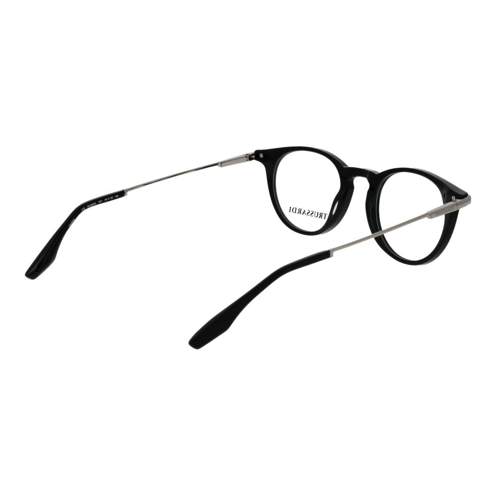 Trussardi Black Acetate Glasses (Frames) Trussardi