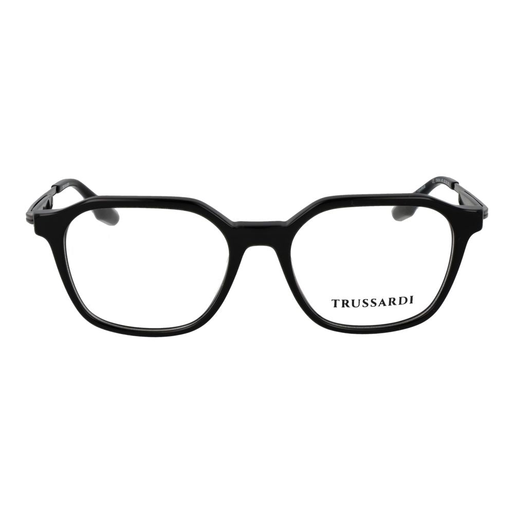 Trussardi Black Acetate Glasses (Frames) Trussardi