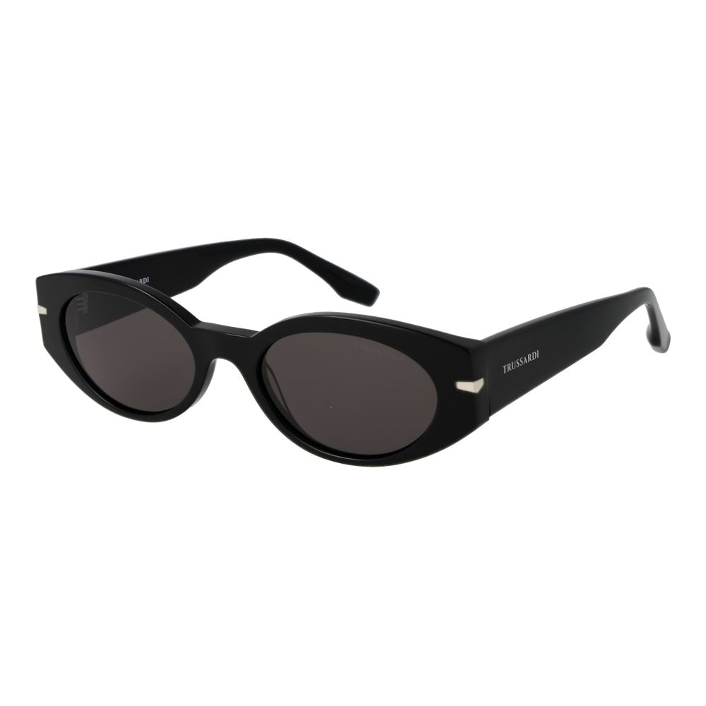 Trussardi Black Acetate Sunglasses Trussardi