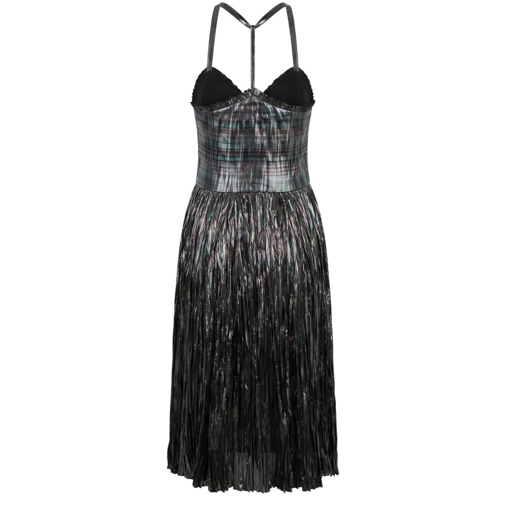 Trussardi Black Polyester Women Dress Trussardi