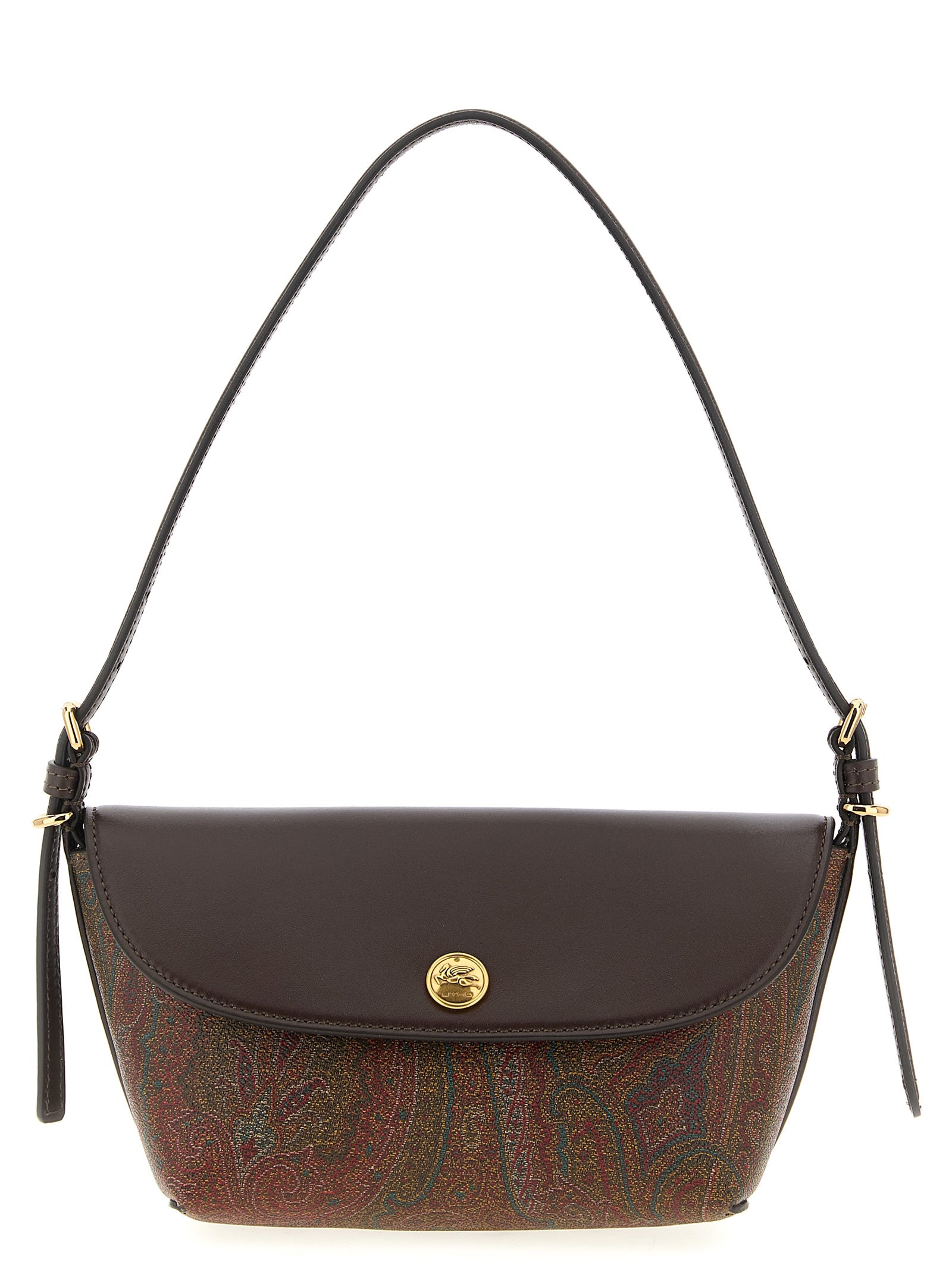 Etro Multicolor Cotton Shoulder Bag Etro