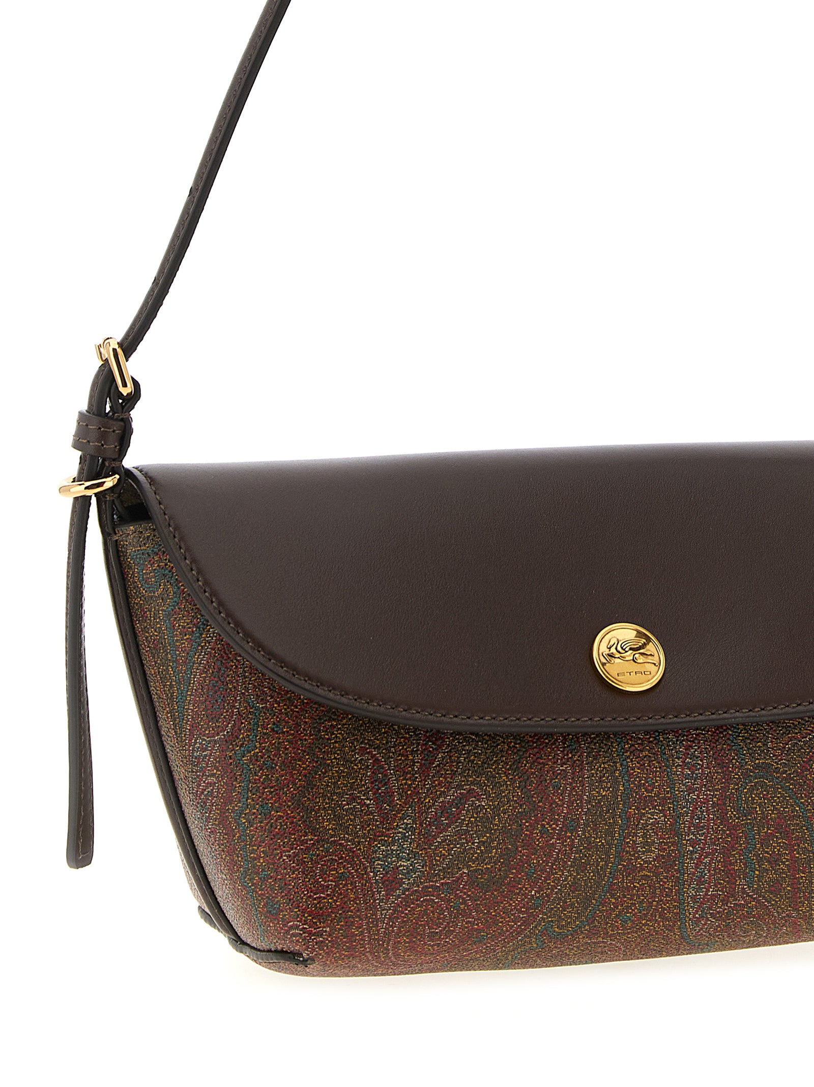 Etro Multicolor Cotton Shoulder Bag Etro