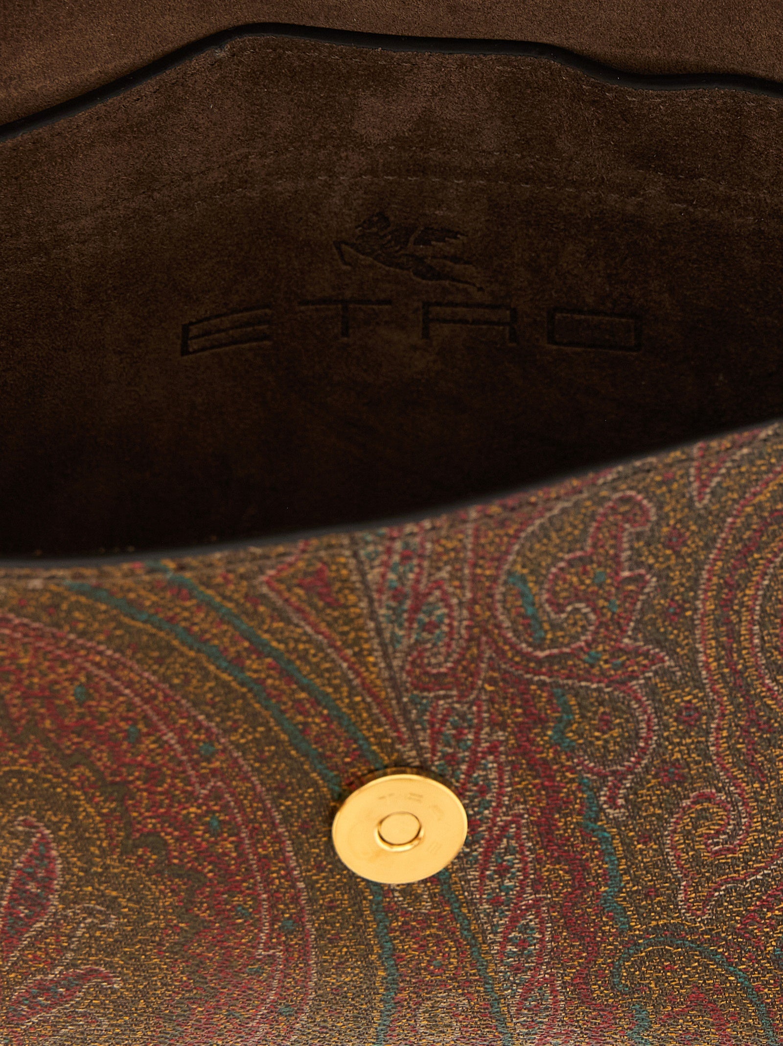 Etro Multicolor Cotton Shoulder Bag Etro