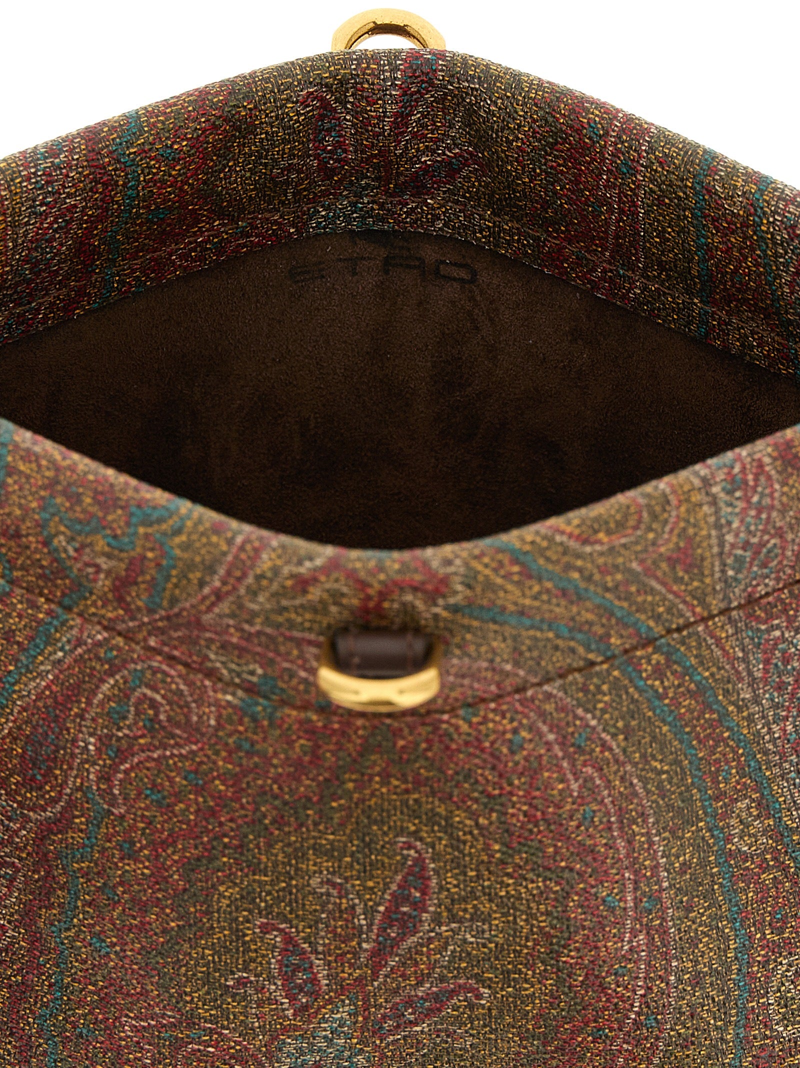 Etro Brown Pvc Clutch Bag Etro