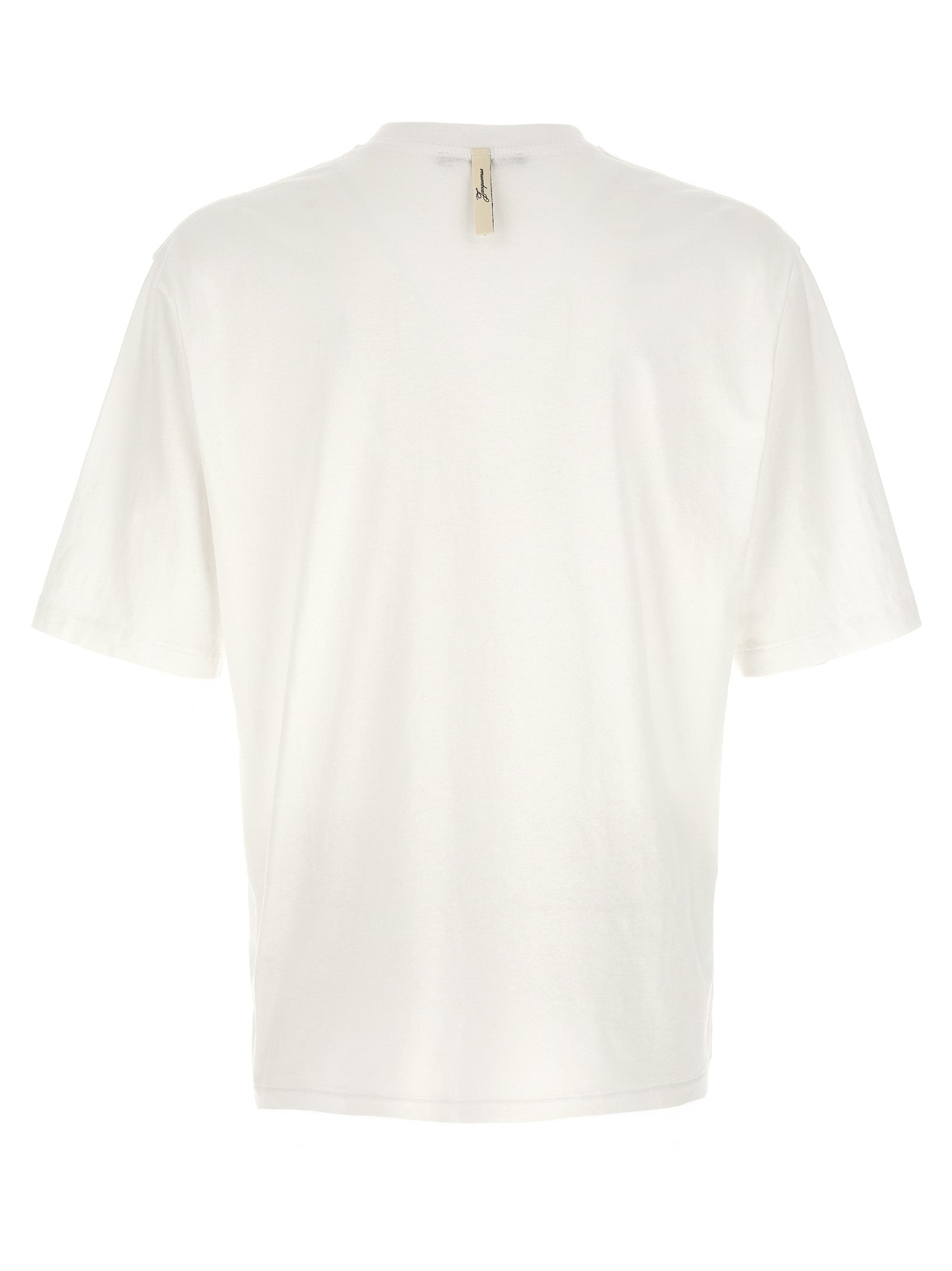 Jacquemus White Cotton T-Shirt Jacquemus