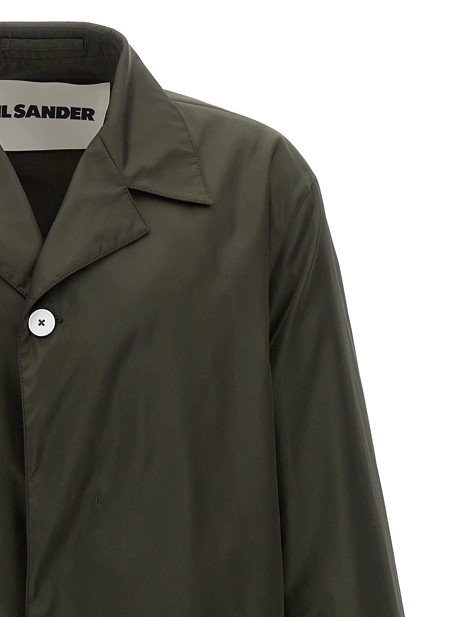 Jil Sander Bicolor Polyamide Coat Jil Sander