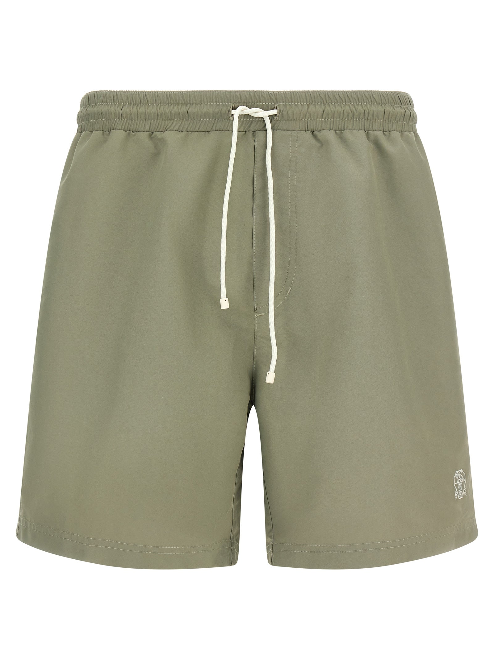 Brunello Cucinelli Bicolor Polyester Swim Shorts Brunello Cucinelli