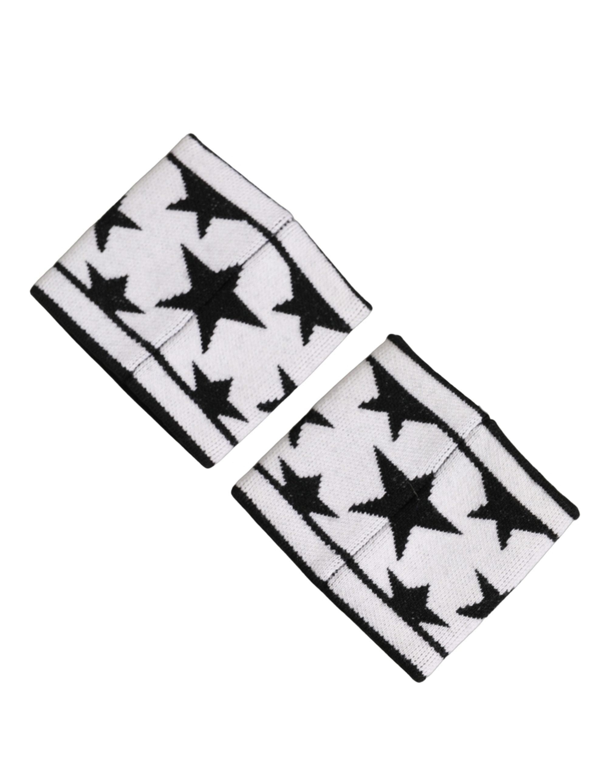 Dolce & Gabbana Men Set White Black Wool Logo #DGMILLENNIALS Wristband Dolce & Gabbana