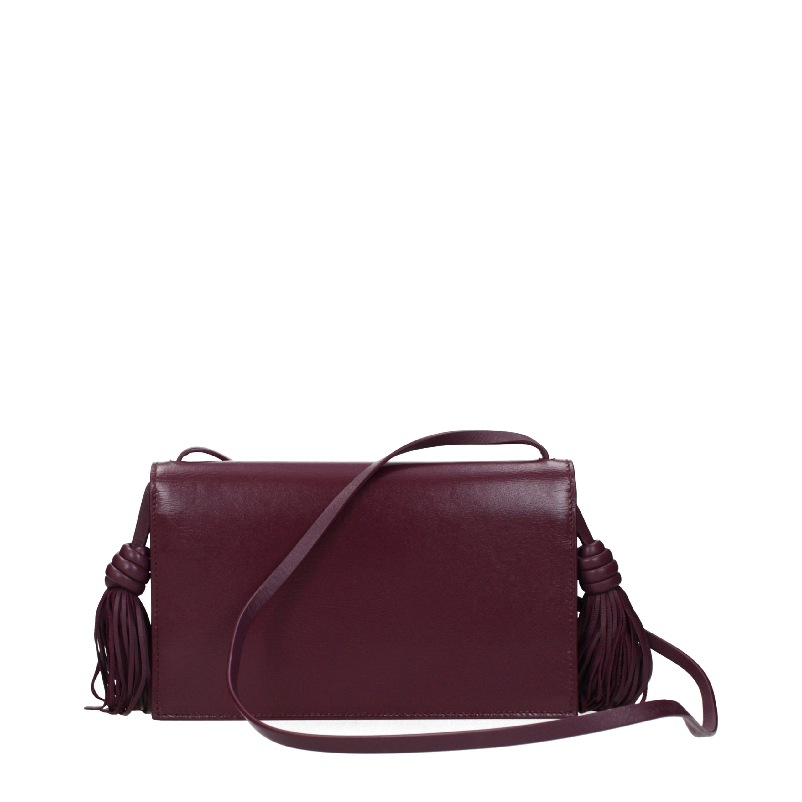 Jil Sander Red Leather Crossbody Bag Jil Sander