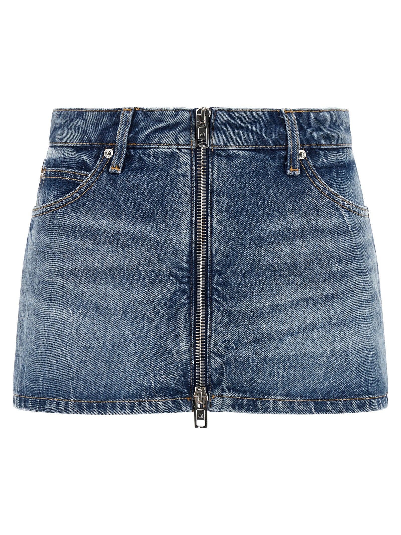 Alexander Wang Blue Cotton Bermuda Shorts Alexander Wang