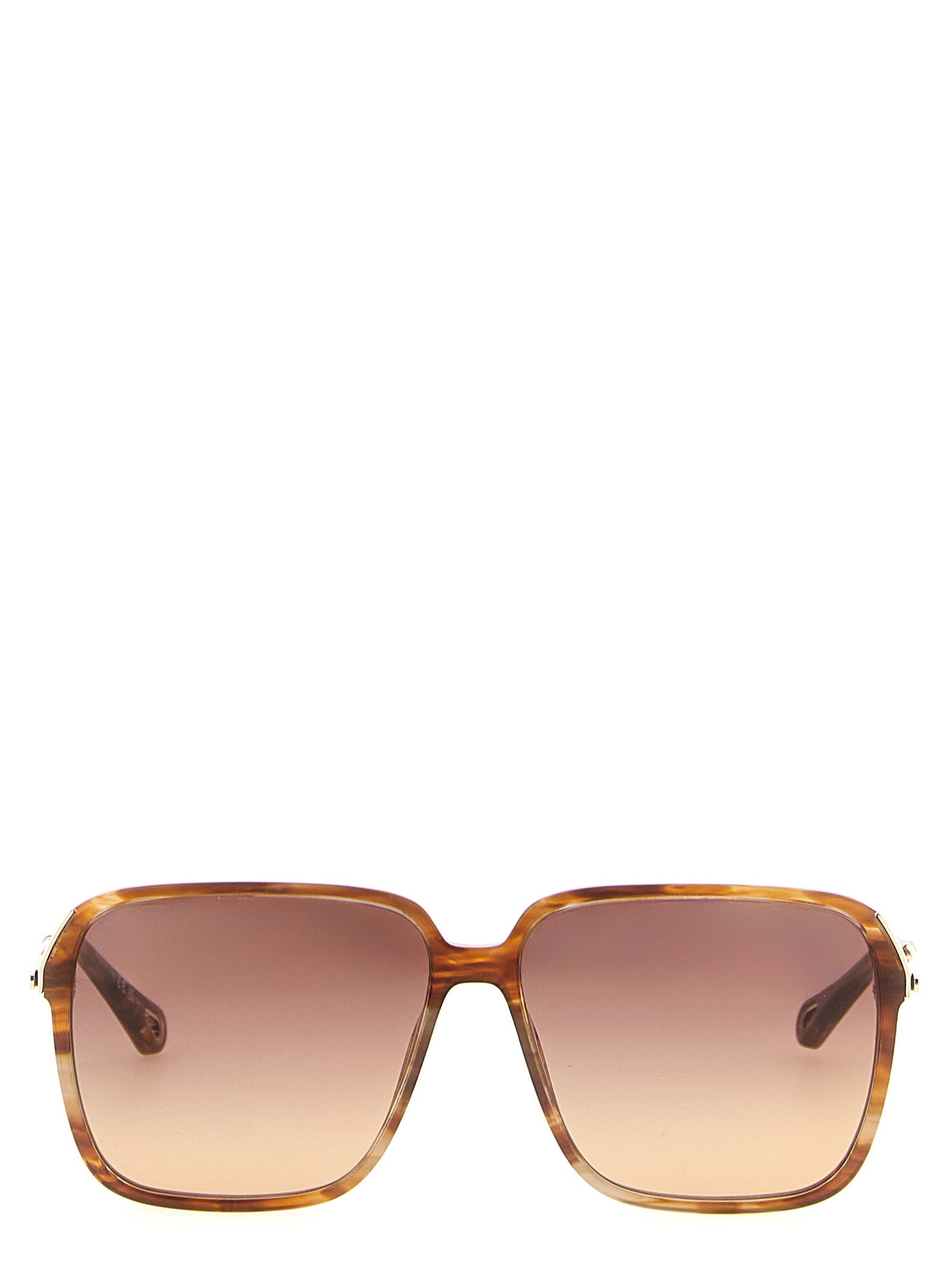 Chloé Brown Acetate Sunglasses Chloé