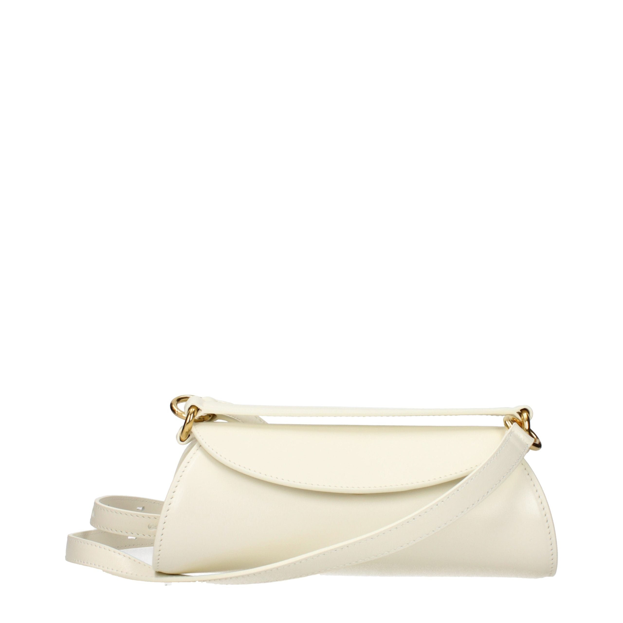 Jil Sander Beige Leather Handbag Jil Sander