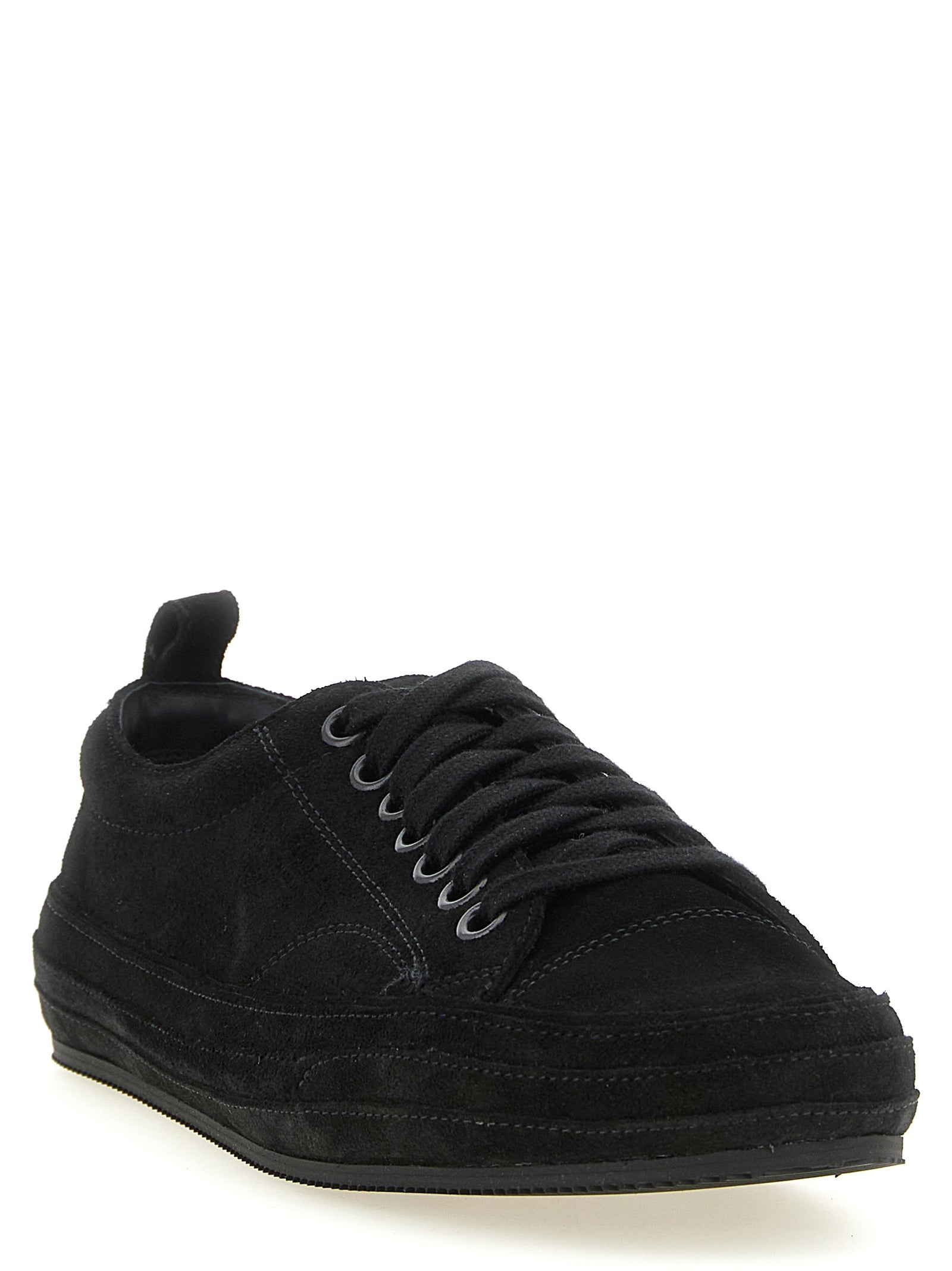 Tom Ford Black Leather Low Top Sneakers Tom Ford