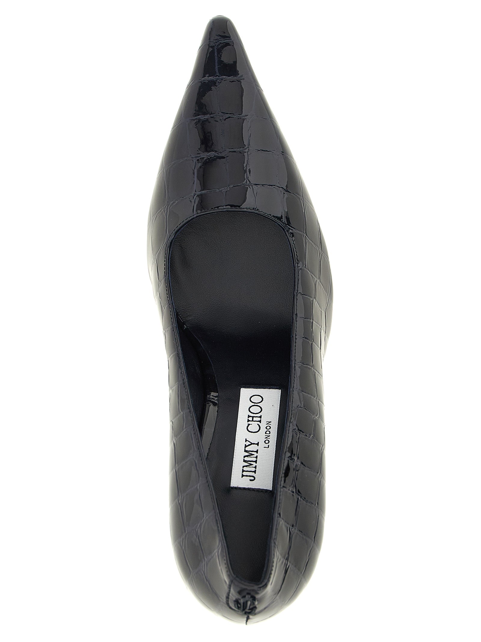 Jimmy Choo Blue Leather High Heel Pumps Jimmy Choo
