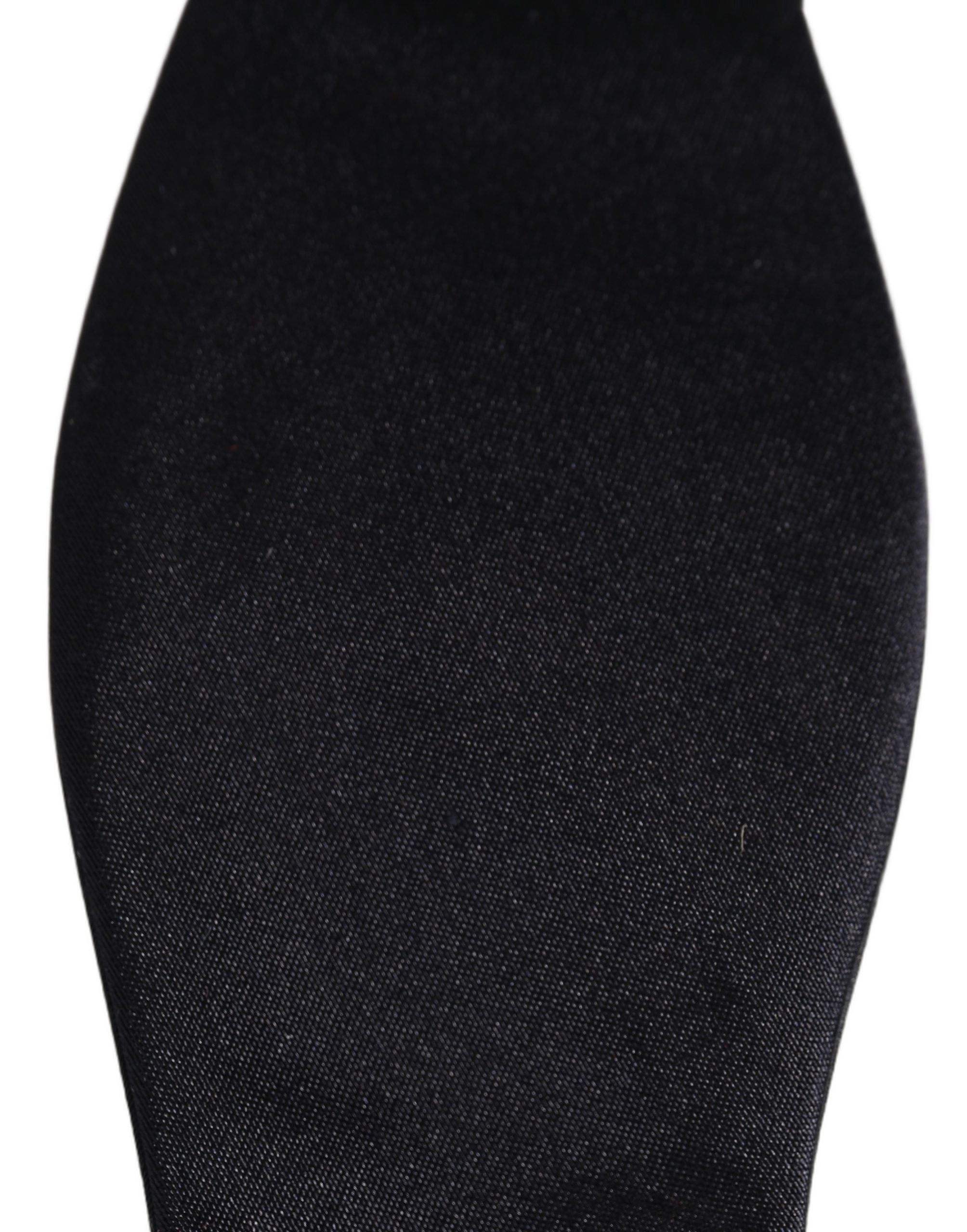 Dolce & Gabbana Men Black 100% Silk Adjustable Neck Papillon Bow Tie Dolce & Gabbana